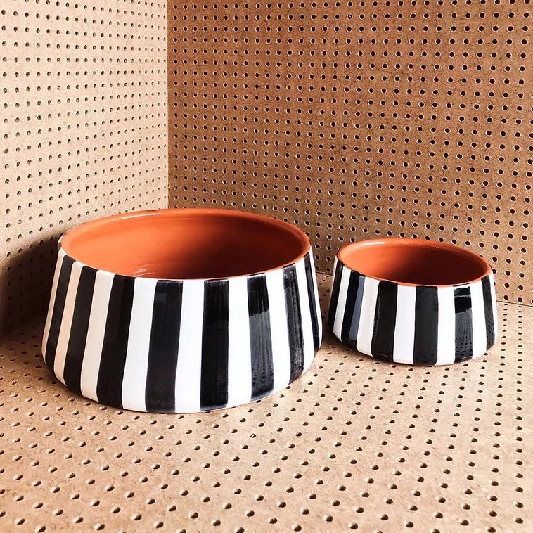 Terracotta Tapered Bowl