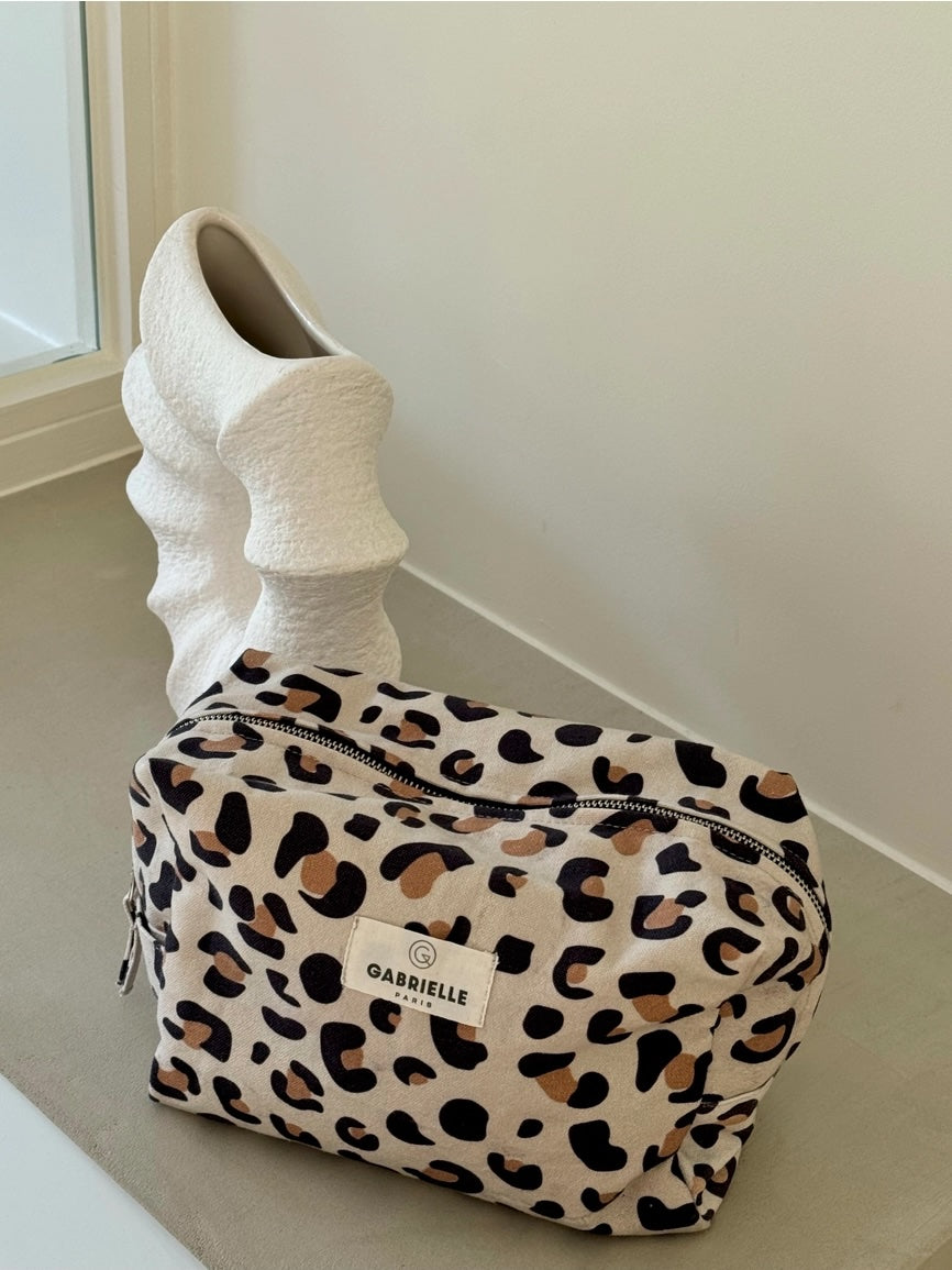 Leopard Toiletry Bag