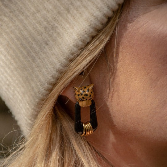 Classy Leopard Earrings