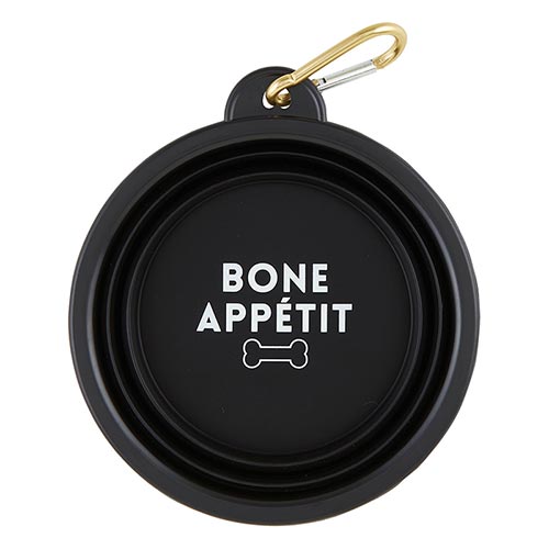 Collapsible Bowl "Bone Appetit"