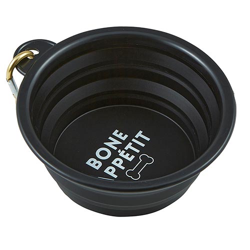 Collapsible Bowl "Bone Appetit"