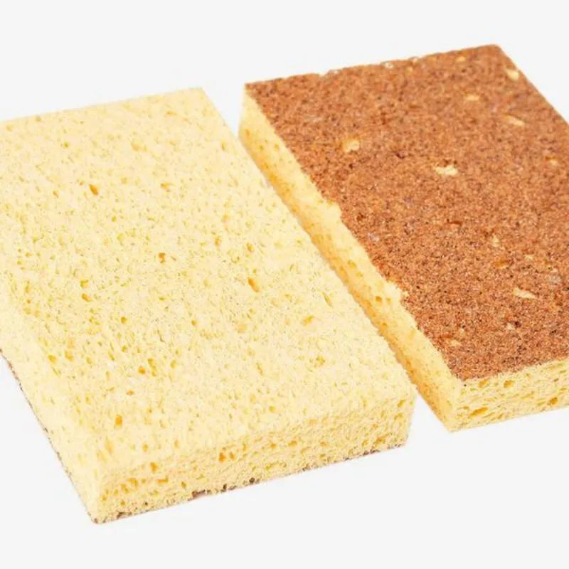 Natural dishwashing sponge