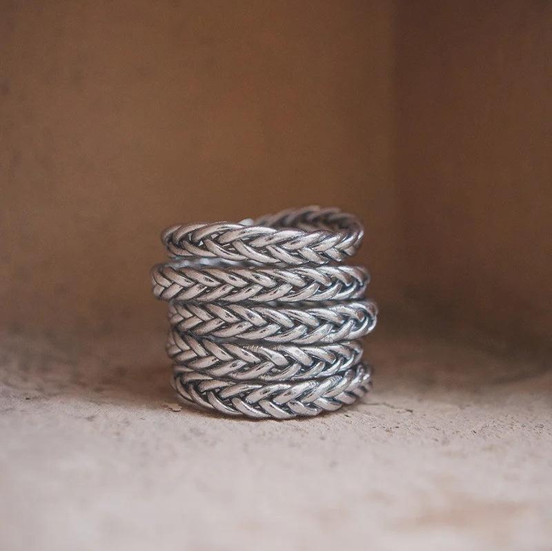 Kumali Braided Bracelet Silver