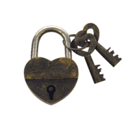 Small Heart Padlock