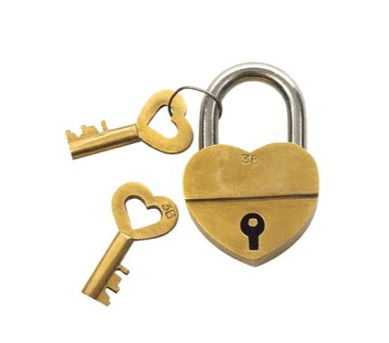 Small Heart Padlock