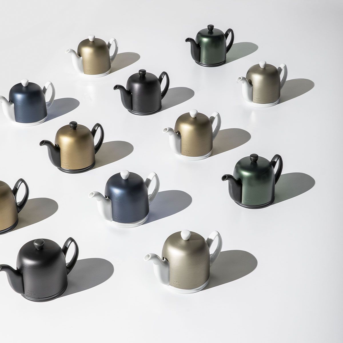 Black 6 Cups Salam Teapots